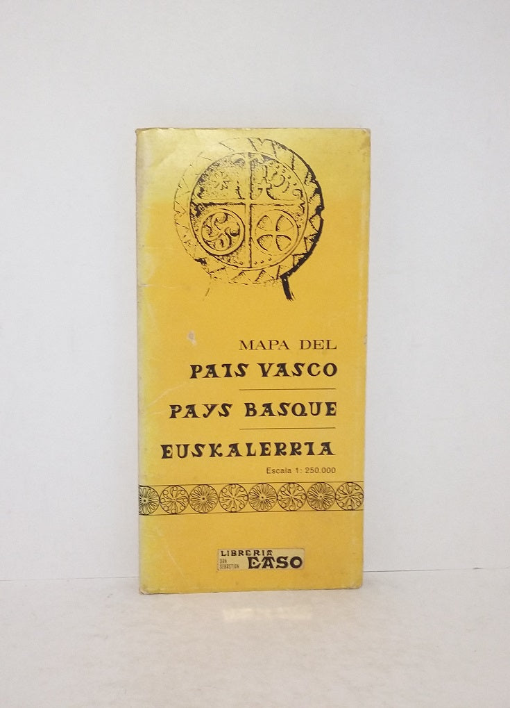 Mapa del Pais Vasco - Pays Basque - Euskalerria