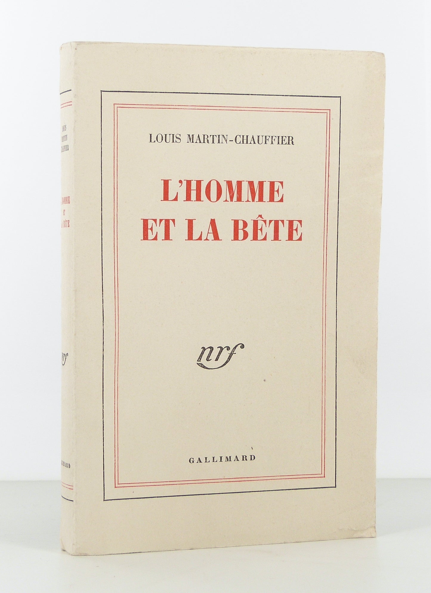 L'homme et la bête