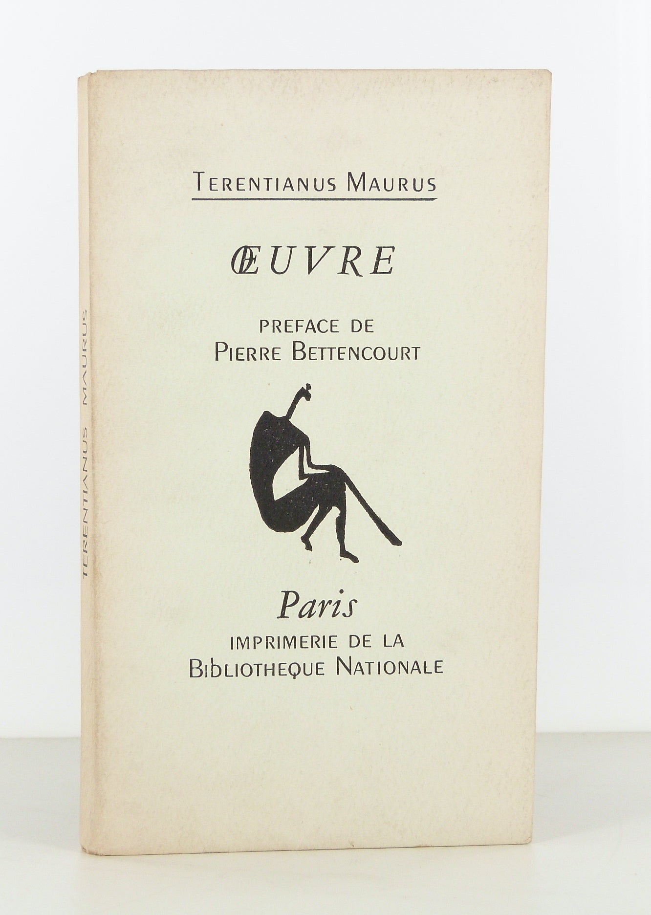 Terentianus Maurus. Work.