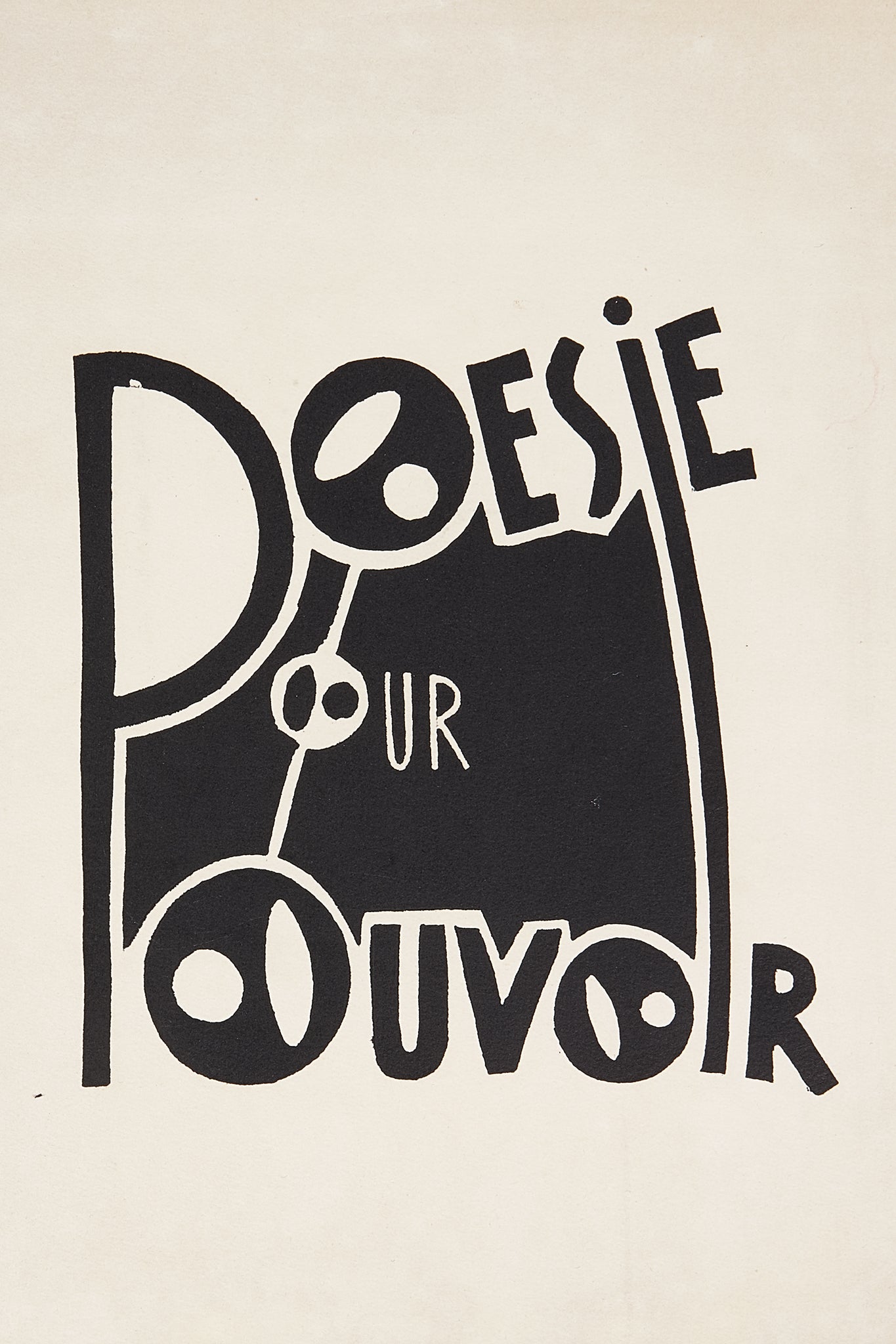 Poésie pour pouvoir