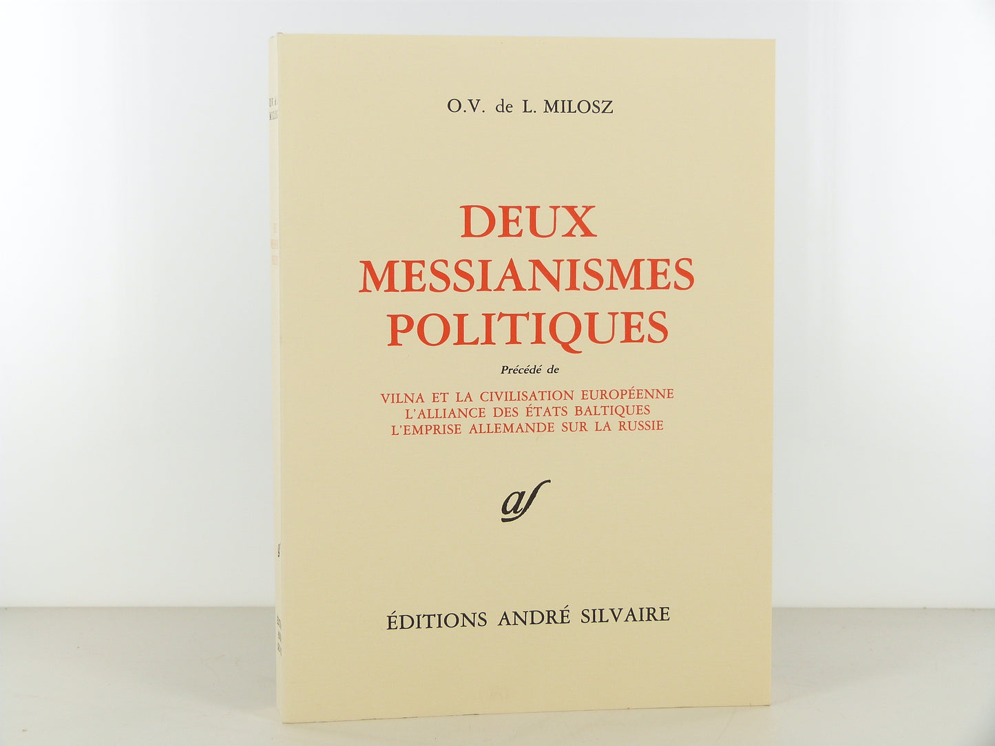 Deux messianismes politiques