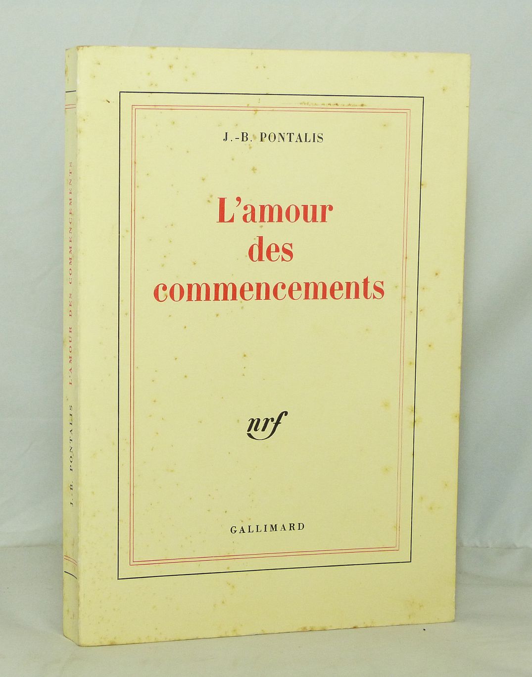 L'amour des commencements
