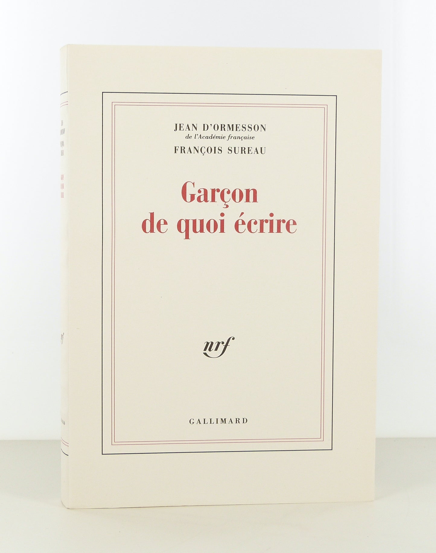 Garçon de quoi écrire