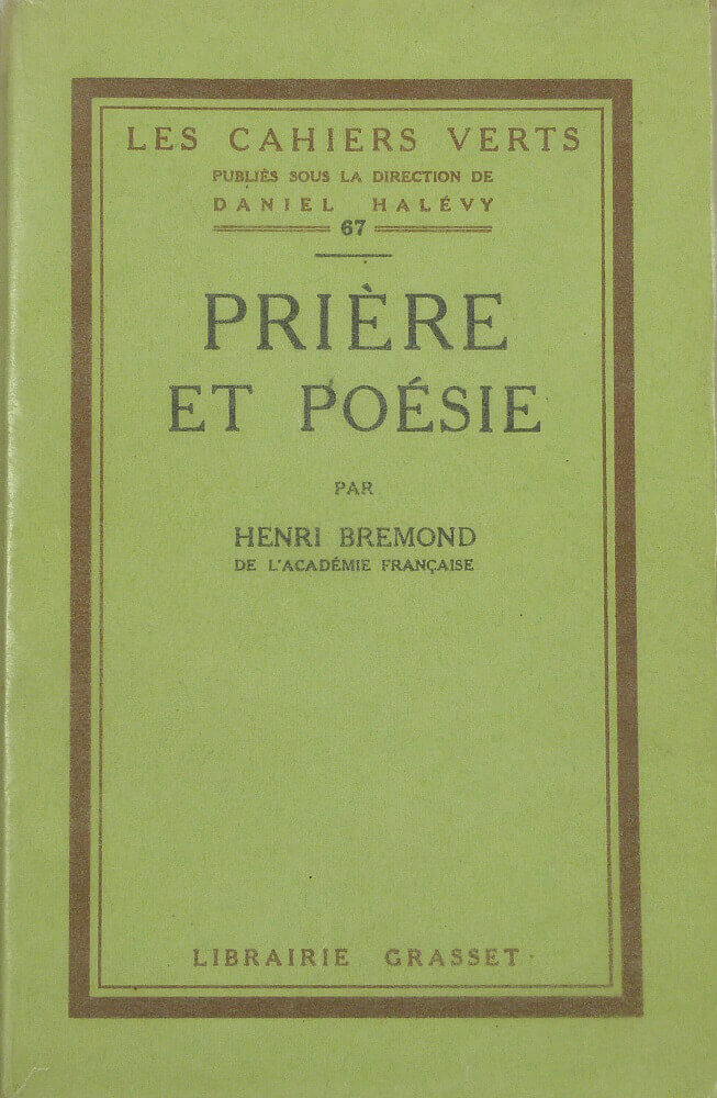 Prière et poésie