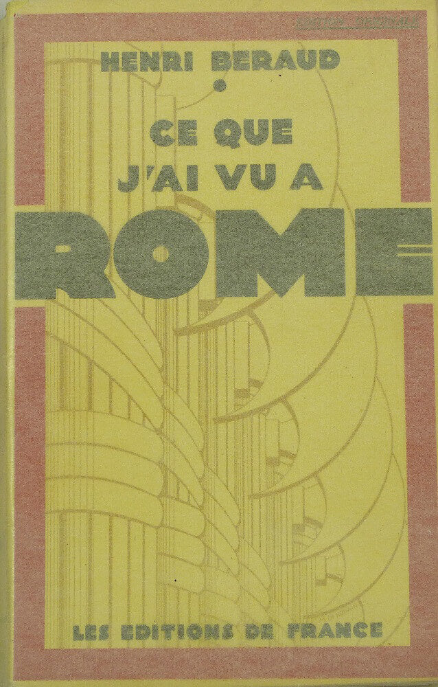 Ce que j'ai vu à Rome