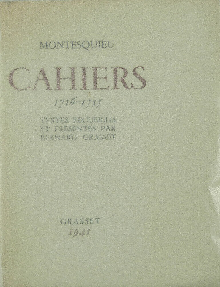Notebooks (1716-1755)