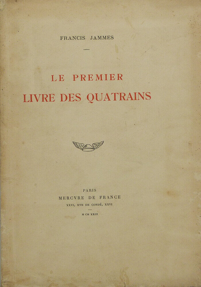 Le premier livre des quatrains