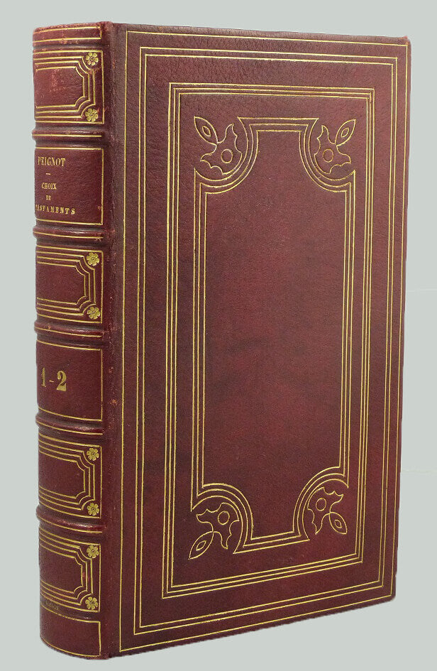 Choix de testamens anciens et modernes