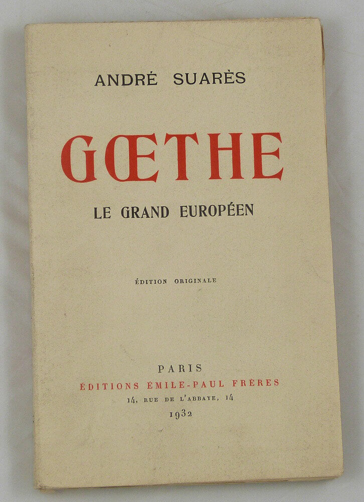 Goethe le grand européen