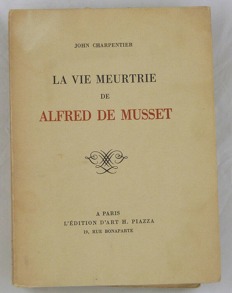 The Wounded Life of Alfred de Musset