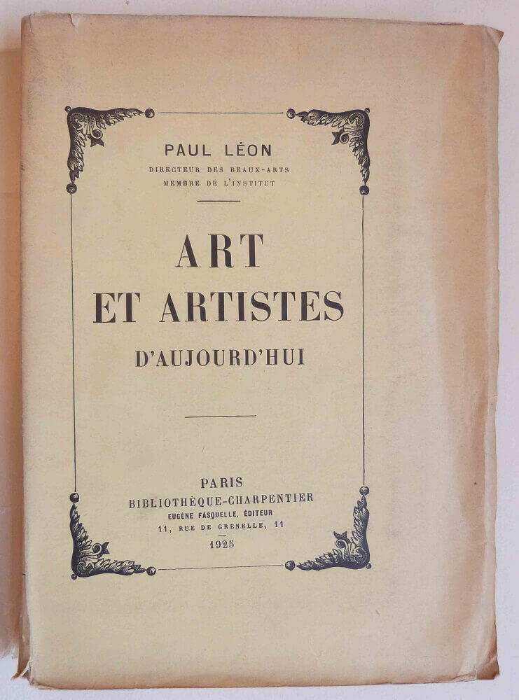 Art et artistes d'aujourd'hui