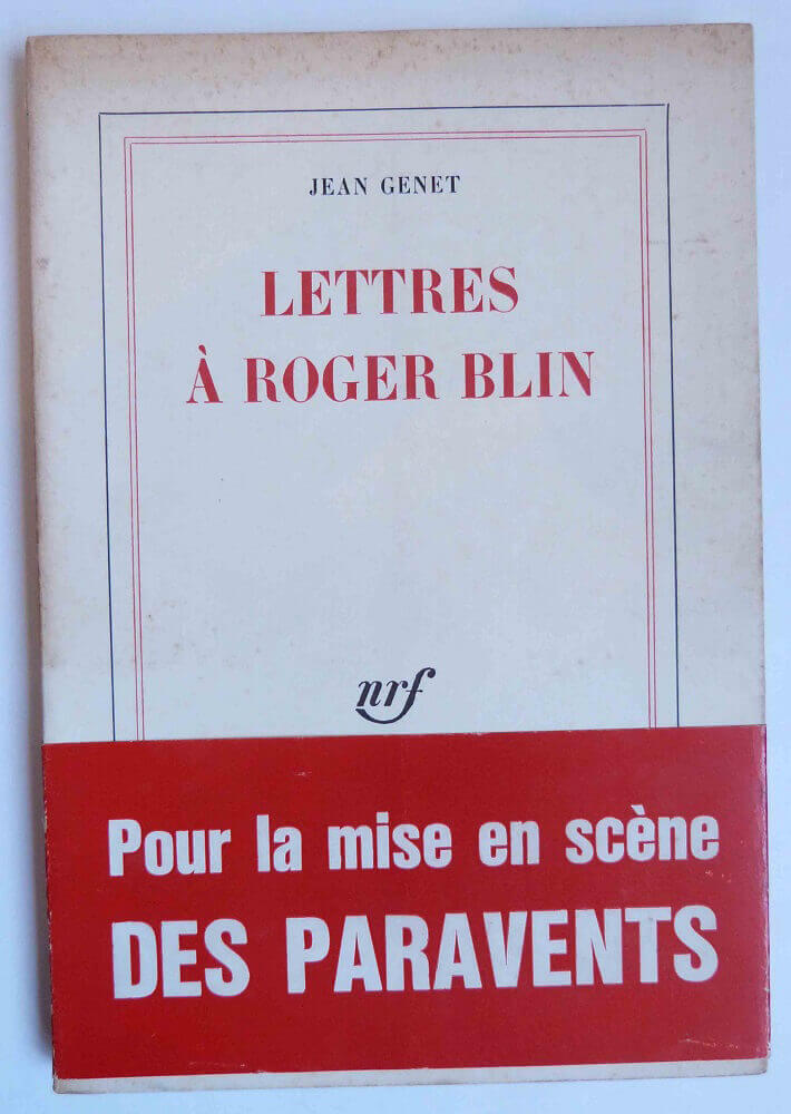 Lettres à Roger Blin