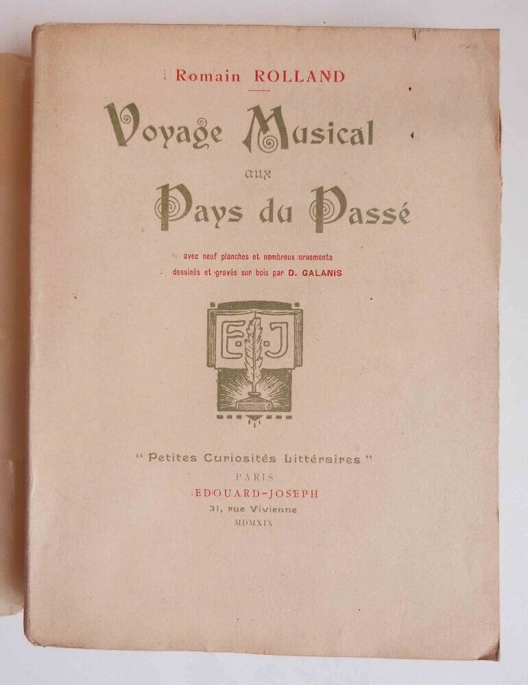 Voyage musical aux pays du passé