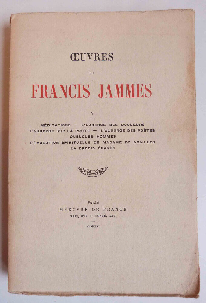 Oeuvres de Francis Jammes. V.