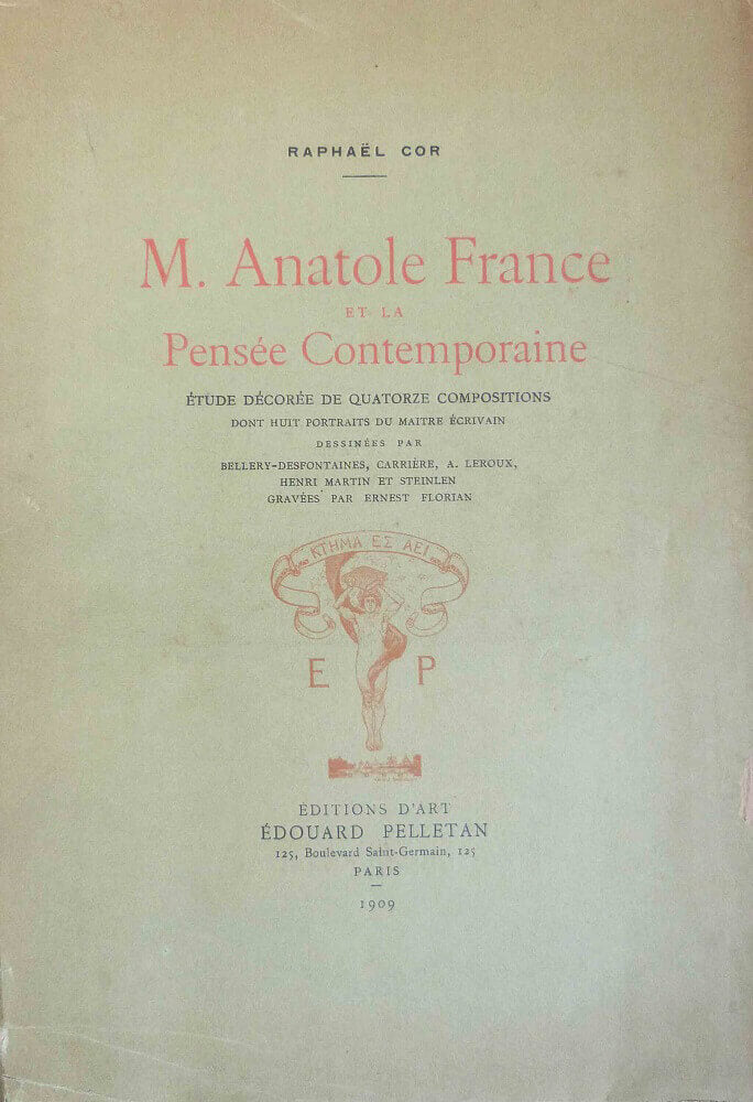 Anatole France and Contemporary Thought