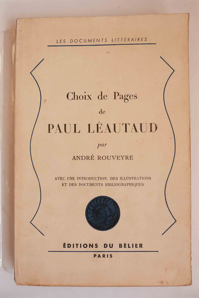 Selection of Pages by Paul Léautaud