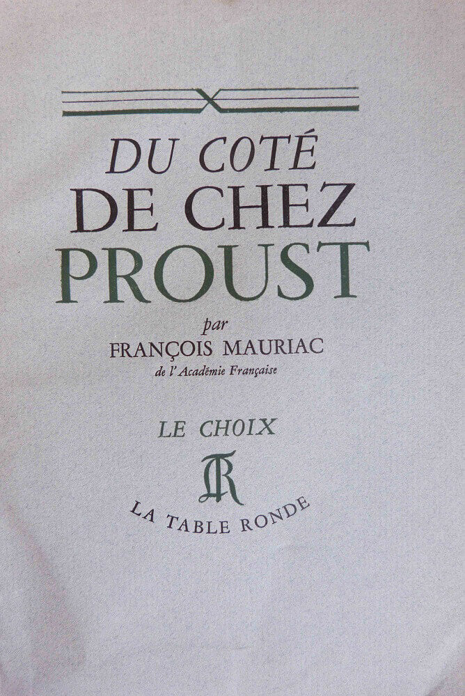In Proust's Footsteps