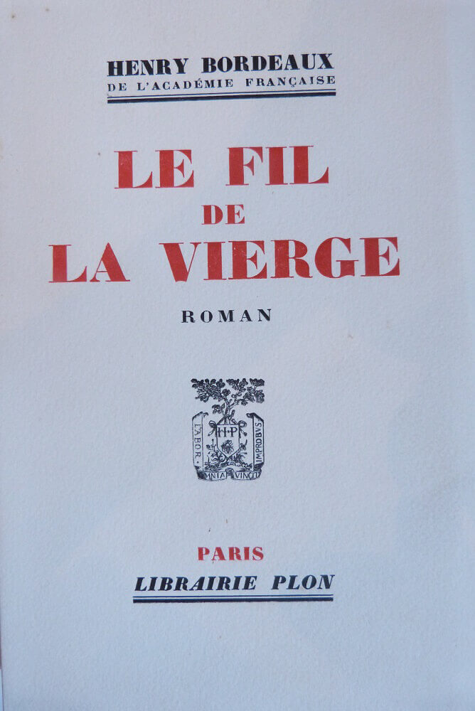 Le fil de la vierge