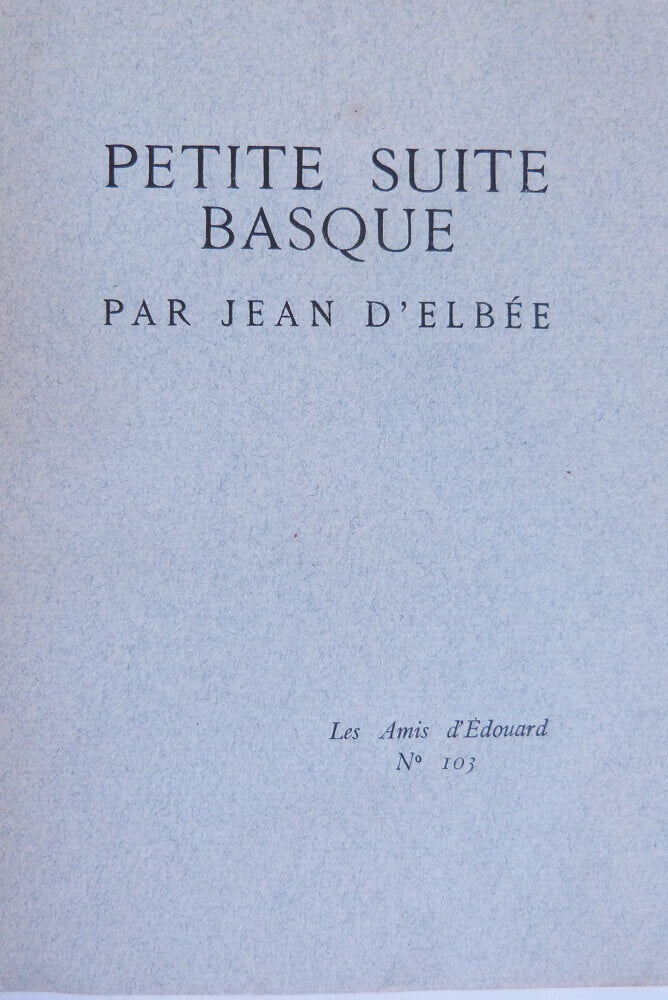 Small Basque suite