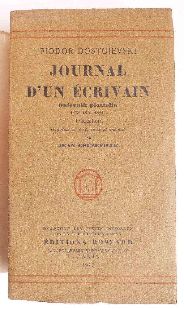 Journal d'un écrivain