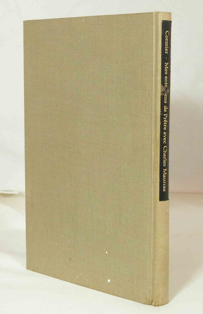My priestly interviews with Charles Maurras. March-November 1952.