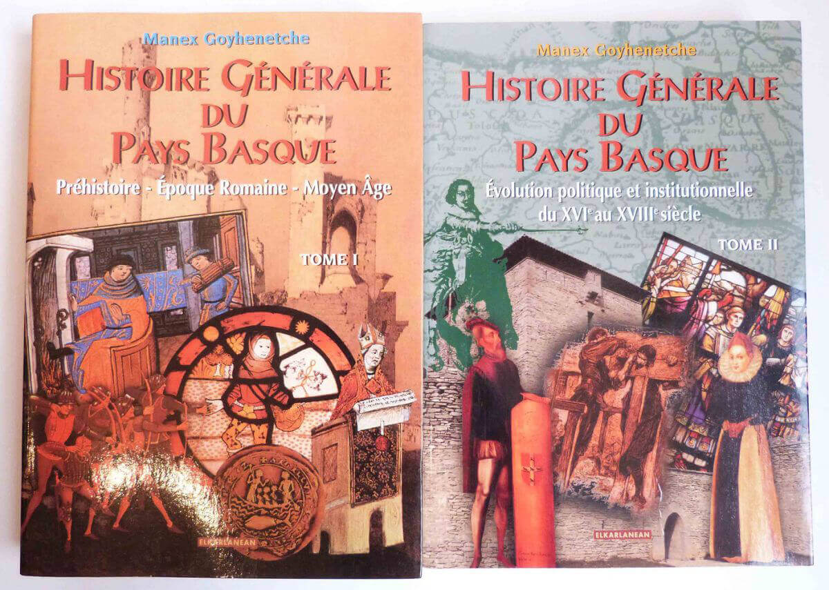 General History of the Basque Country. Volumes 1 and 2.