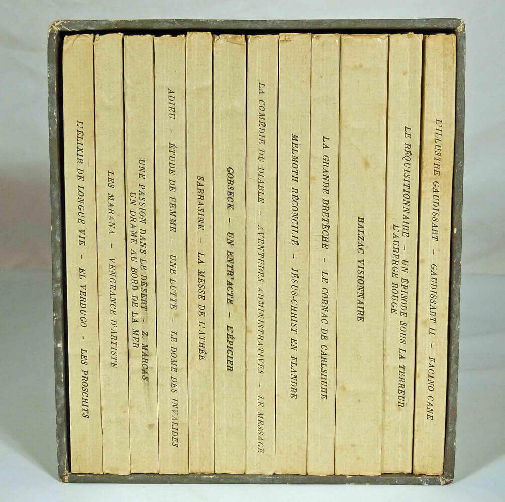 Petite collection Balzac. 12 Tomes.