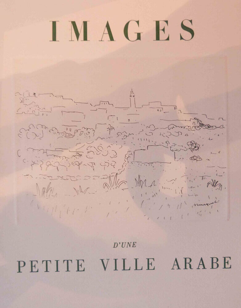 Images d'une petite ville arabe