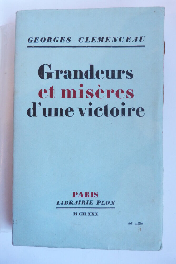 Grandeurs et misères d'une victoire