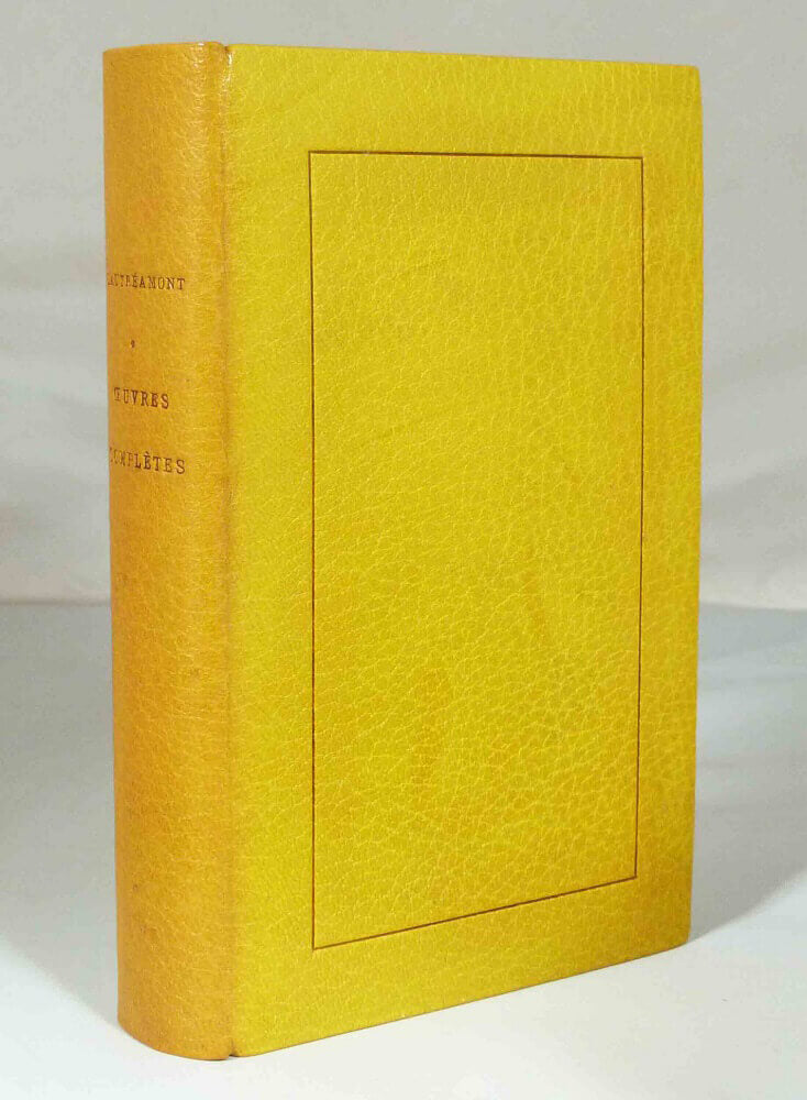 Complete Works of the Comte de Lautréamont (Isidore Ducasse). The Songs of Maldoror. Poésies. Correspondence. Study, commentaries & notes by Philippe Soupault.