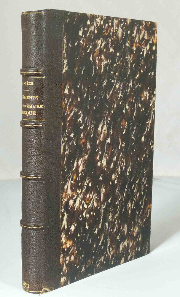 Eléments de grammaire basque.