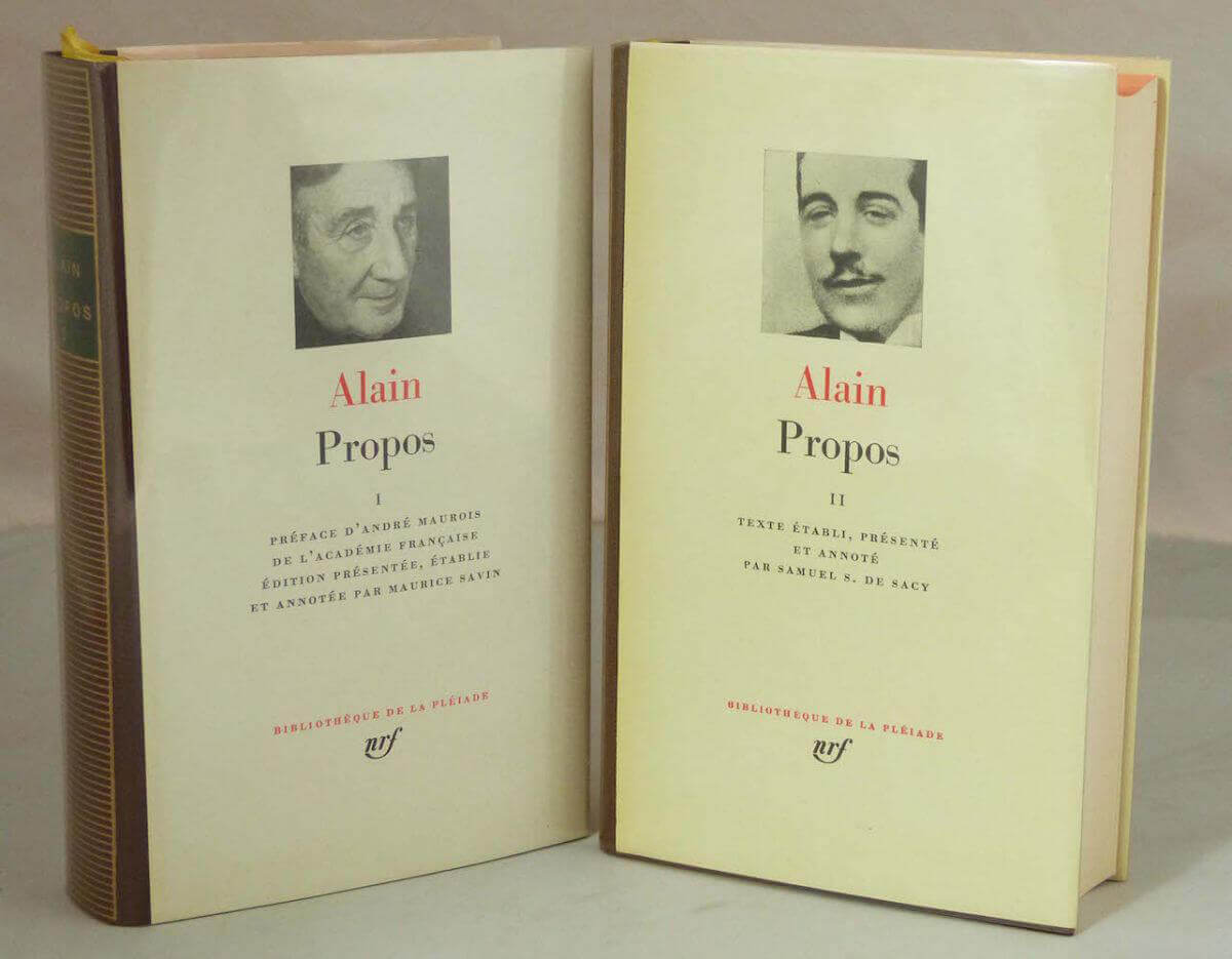 Propos. 2 tomes.