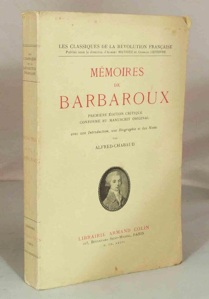 Mémoires de Barbaroux.
