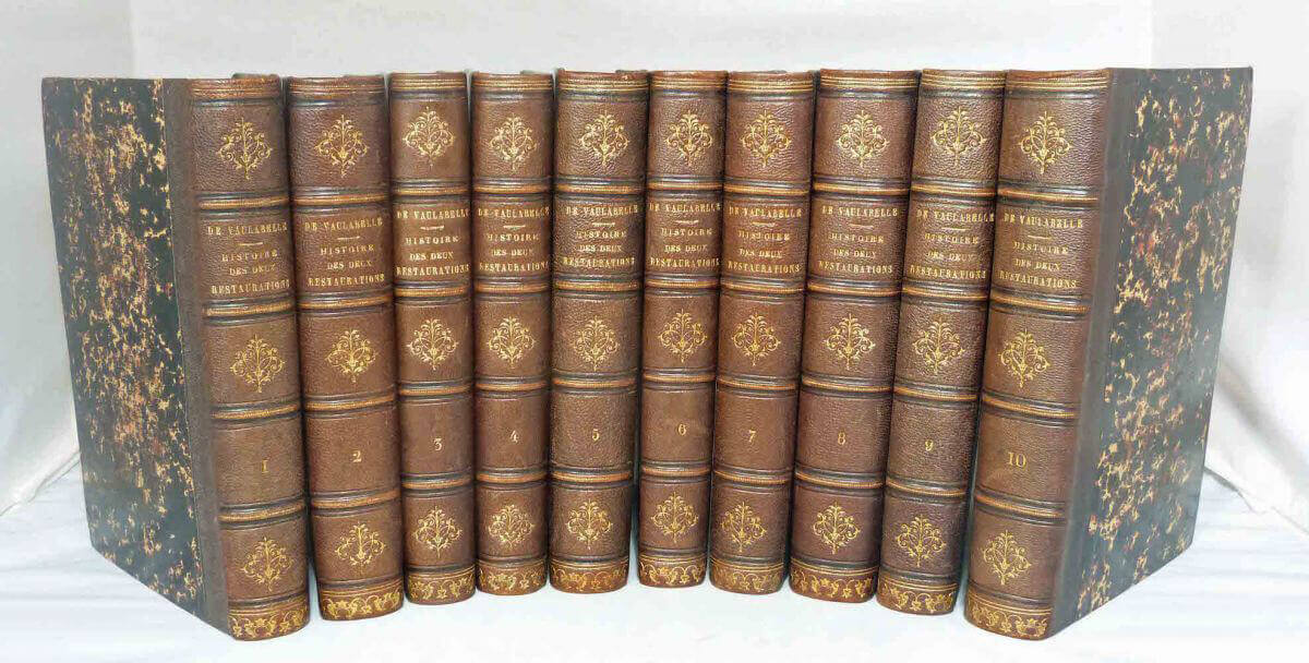 History of the two Restorations up to the accession of Louis-Philippe,