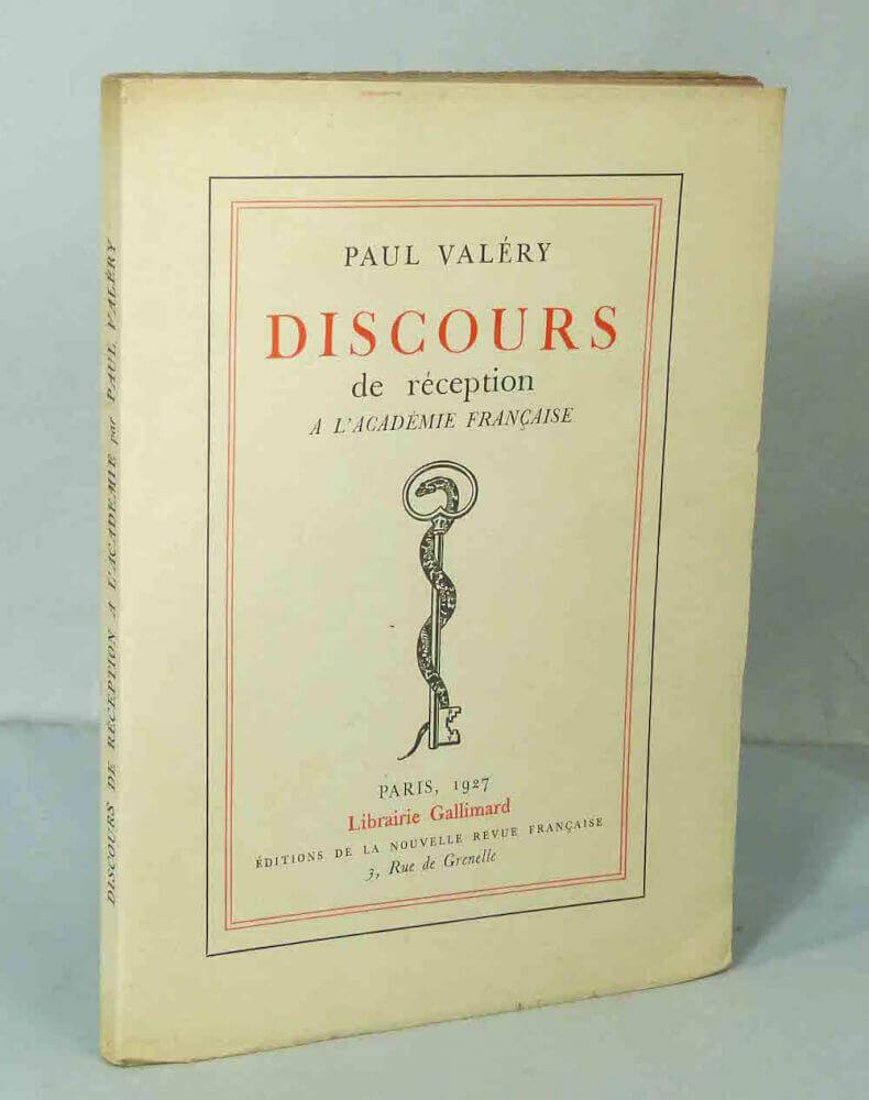 Acceptance Speech at the Académie française
