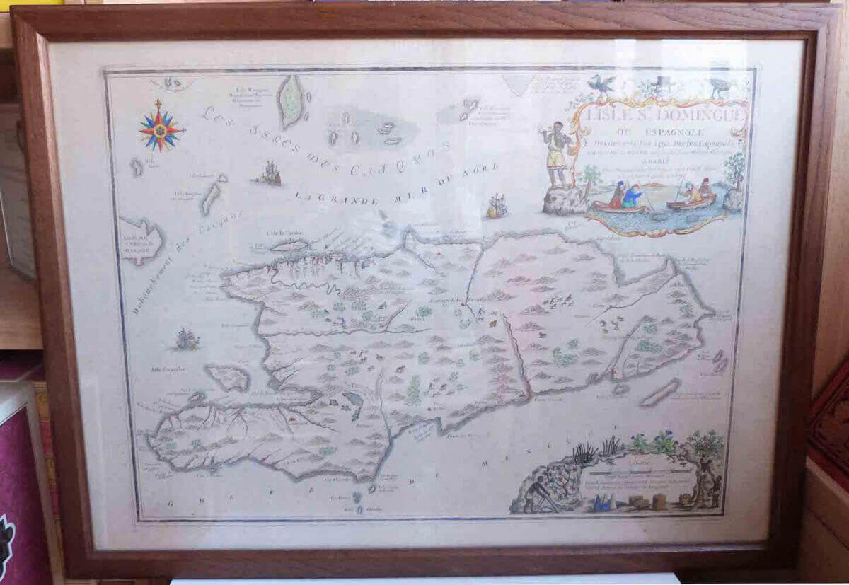 Carte de l'Isle de Saint-Domingue