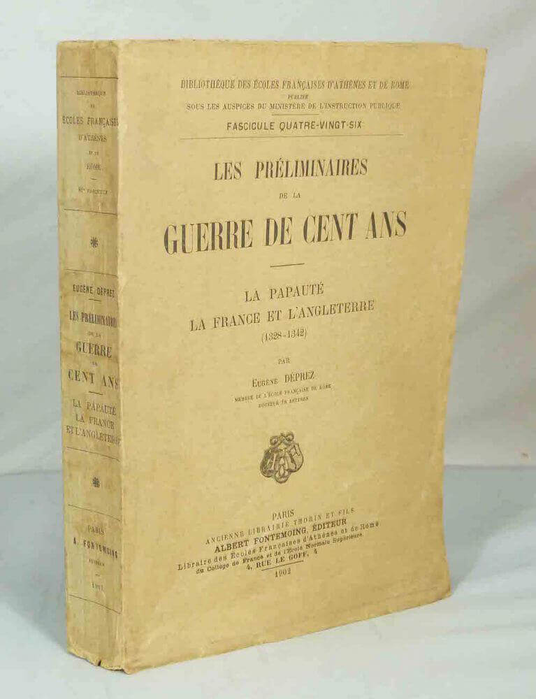 Les préliminaires de la guerre de Cent ans.