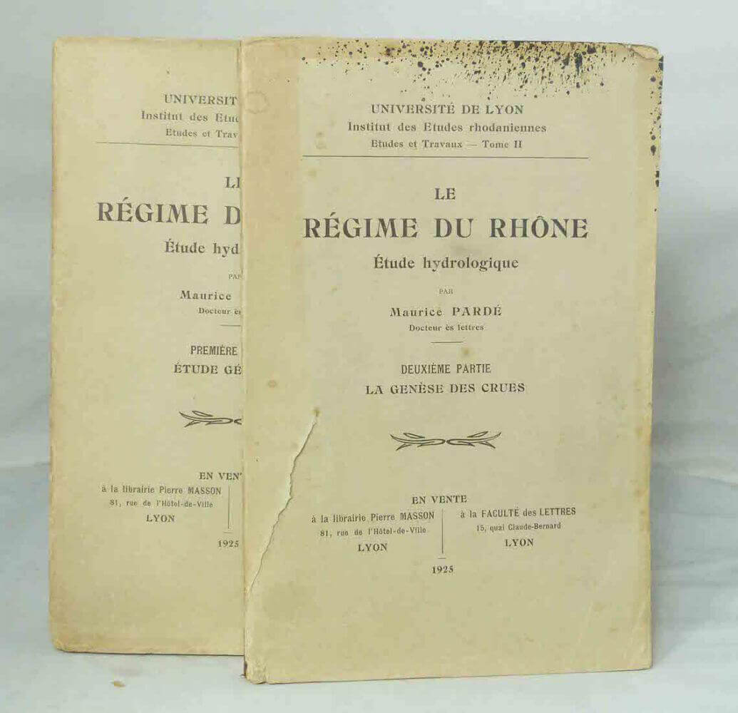 The Rhône Water Management Scheme. 2 volumes.