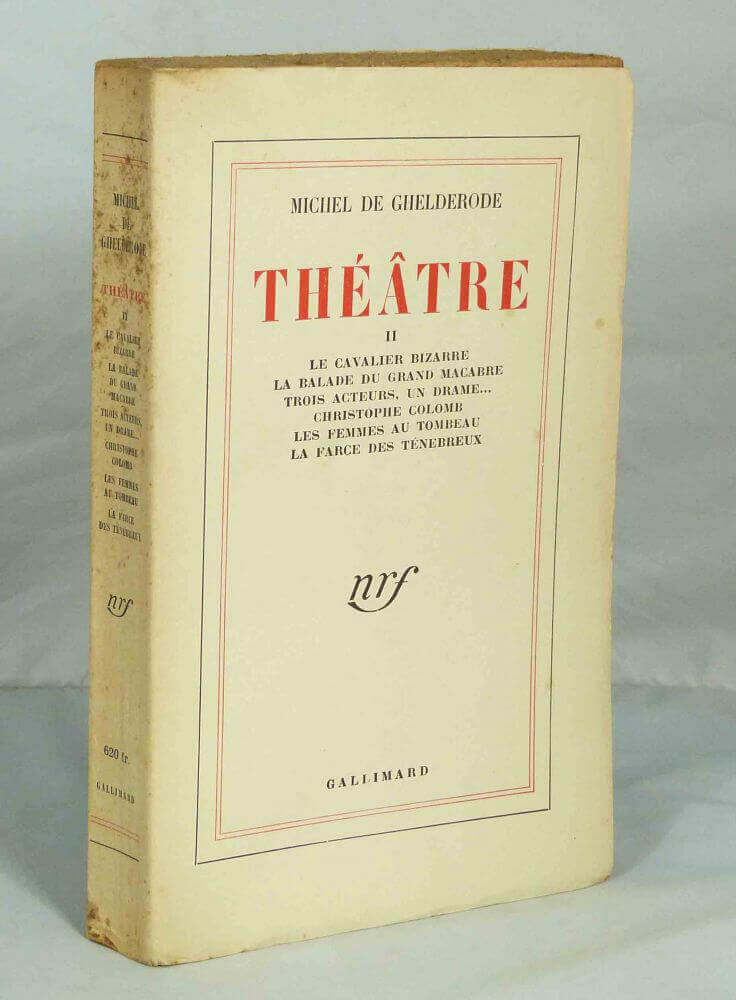 Théâtre, II.