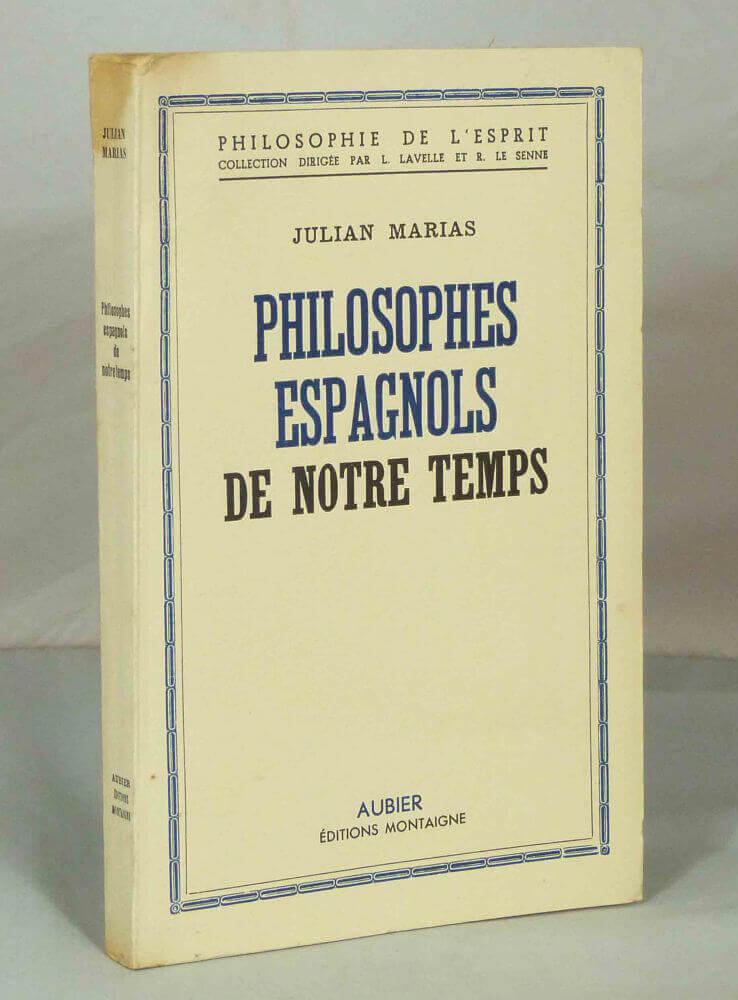 Philosophes espagnols de notre temps