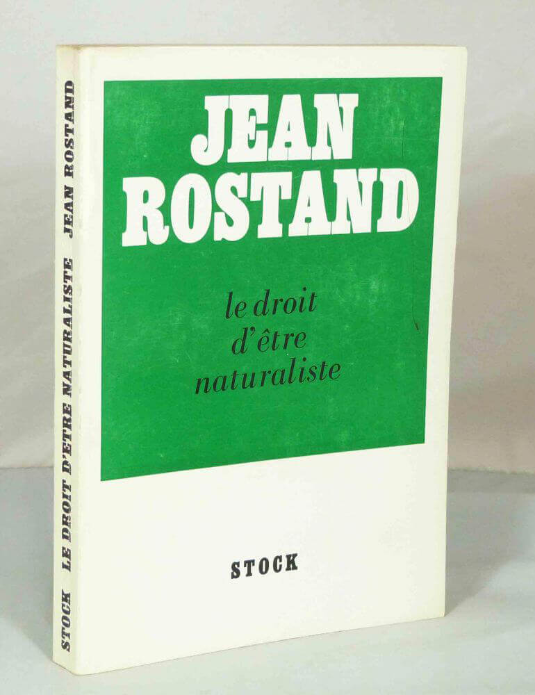 Le droit d'être naturaliste