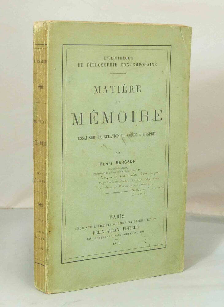 Matière et mémoire.