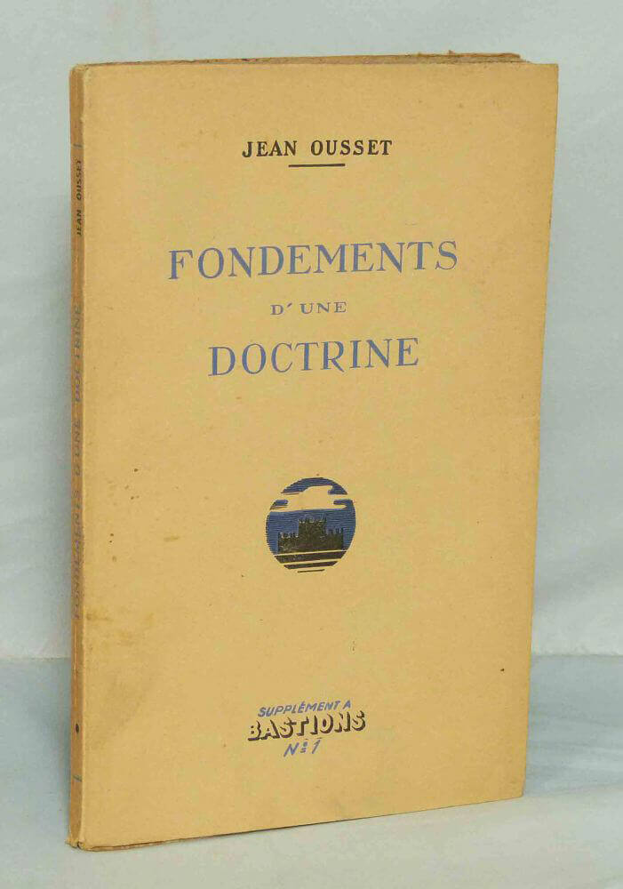 Foundations of a doctrine