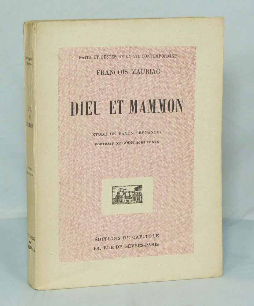 Dieu et Mammon.