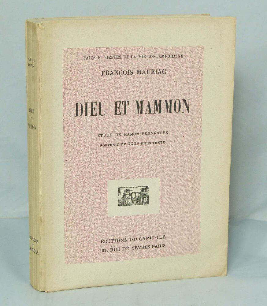 Dieu et Mammon.