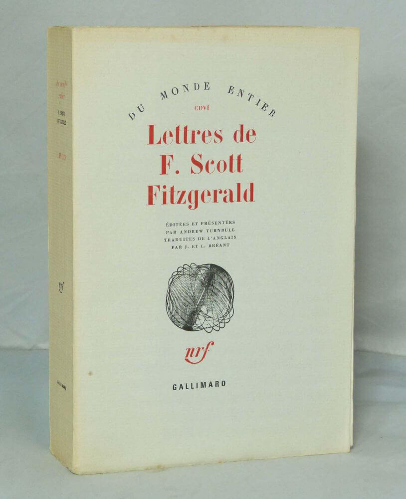 Lettres de F. Scott Fitzgerald