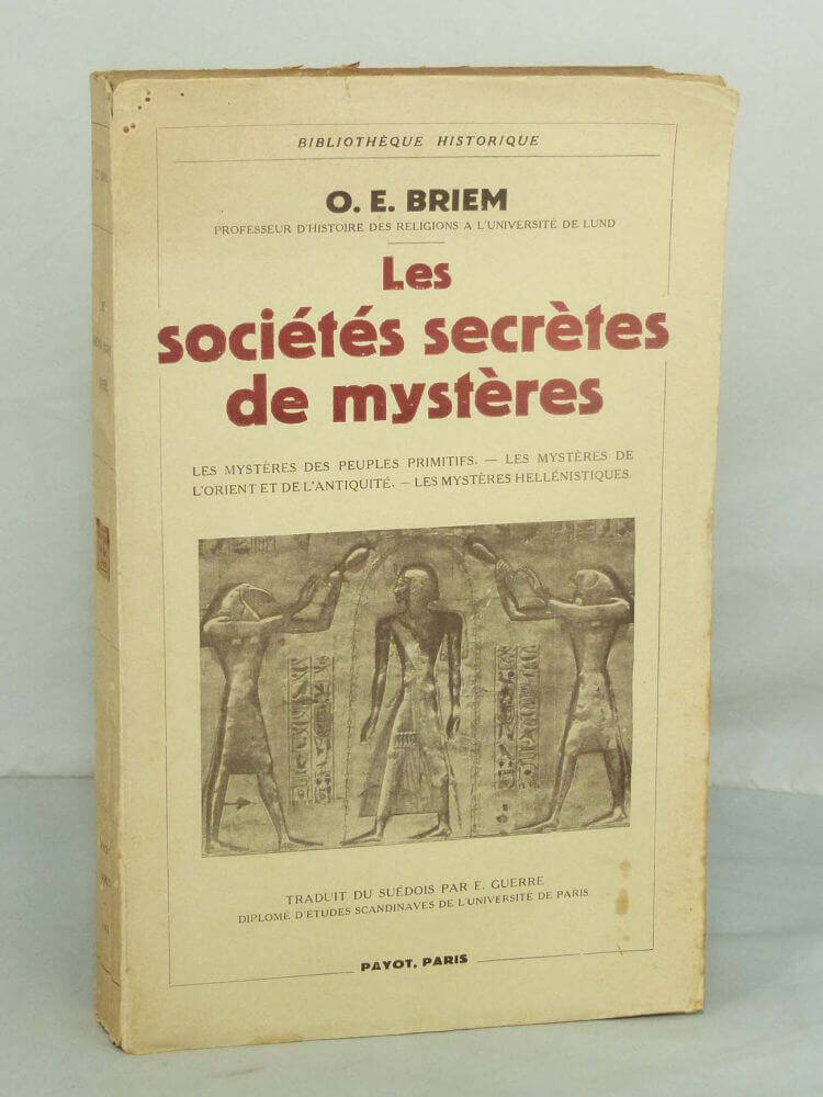 Les sociétés secrètes de mystères