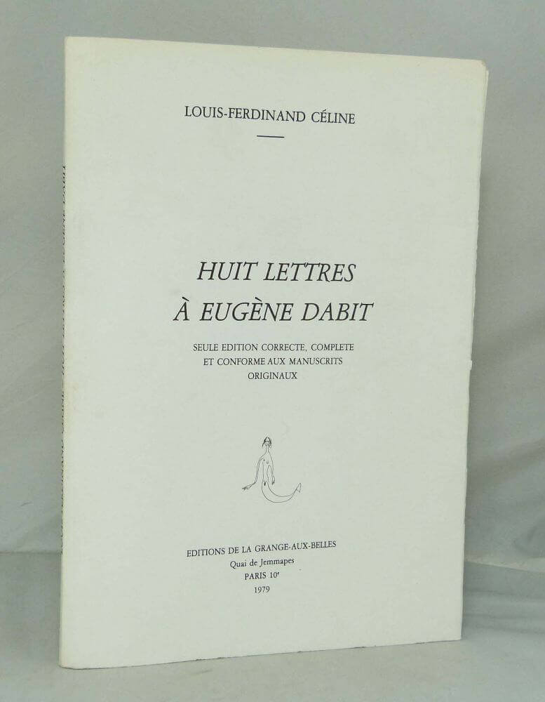 Huit lettres à Eugène Dabit