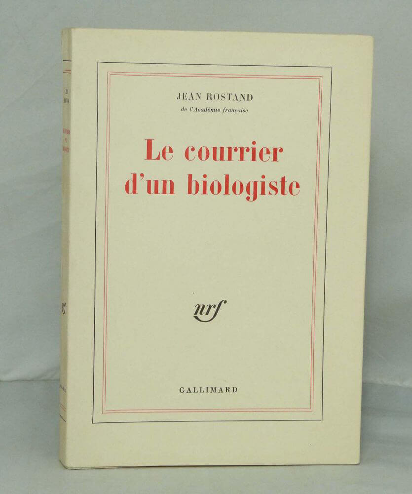 A biologist's letter