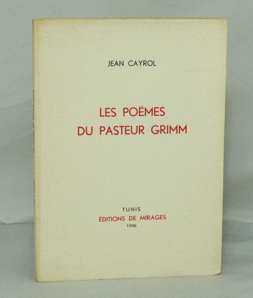 Les poëmes du pasteur Grimm